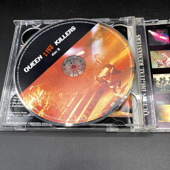 TOCP-53456/57 Queen Live Killers 2 CD Set Remastered Parlophone w/ OBI - Picture 9 of 12